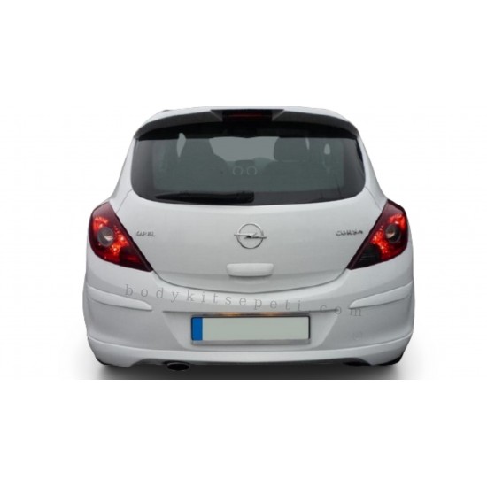 para liderlik görgü  Opel Corsa D Arka Tampon Eki Difüzör (Plastik)