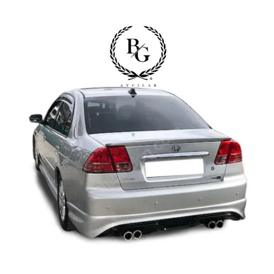 Honda Civic Vtec 2 Makyajlı Custom Difüzör (Plastik)