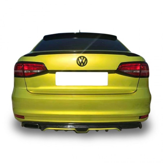 Volkswagen Jetta Makyajlı 2014 - Sonrası Custom Difüzör (Plastik)	Piano Black